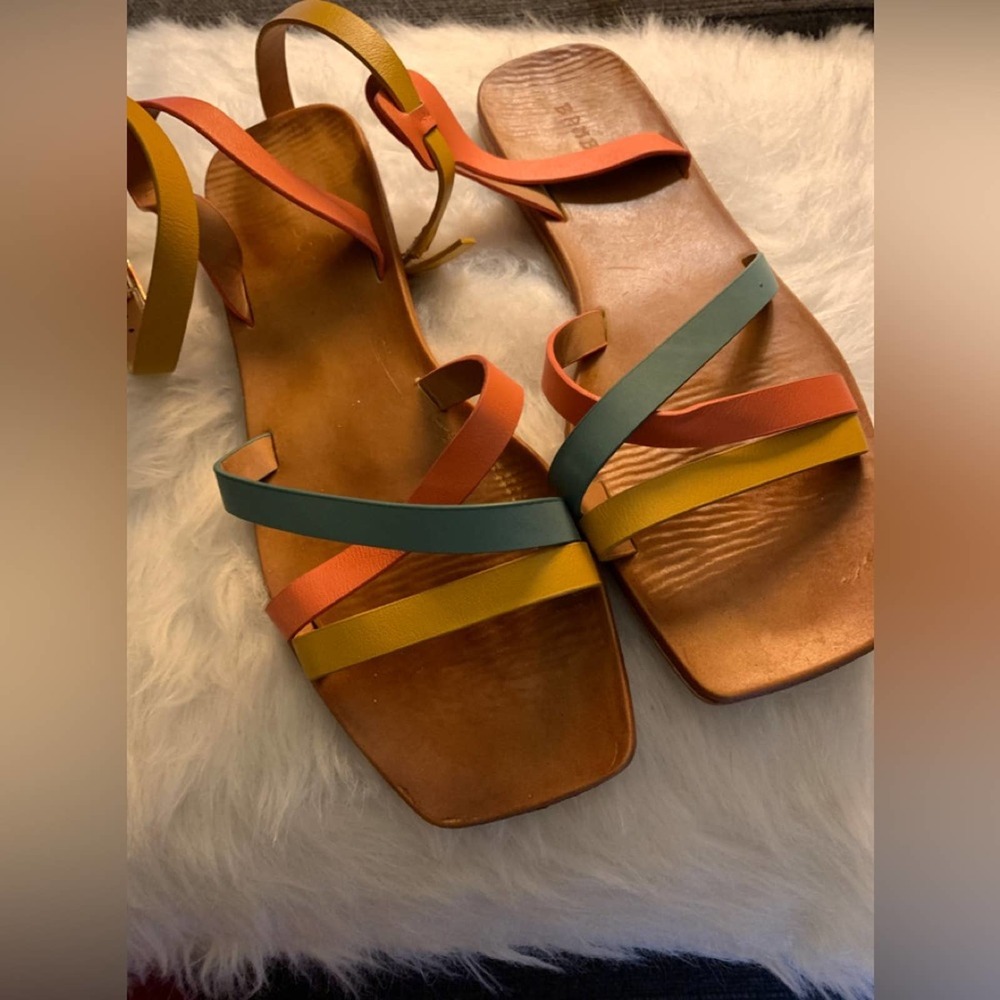 Multicolored sandals - Picture 7 of 9